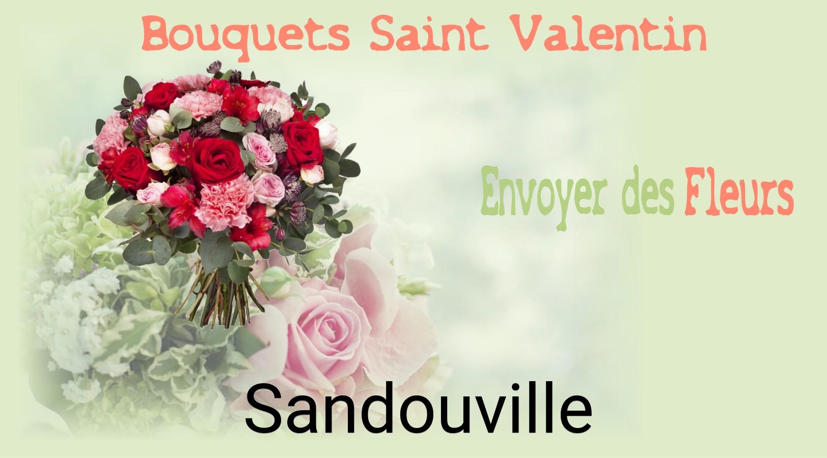 Roses de Saint-Valentin livrées à Sandouville